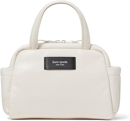 kate spade new york womens Puffed Smooth Leather Satchel