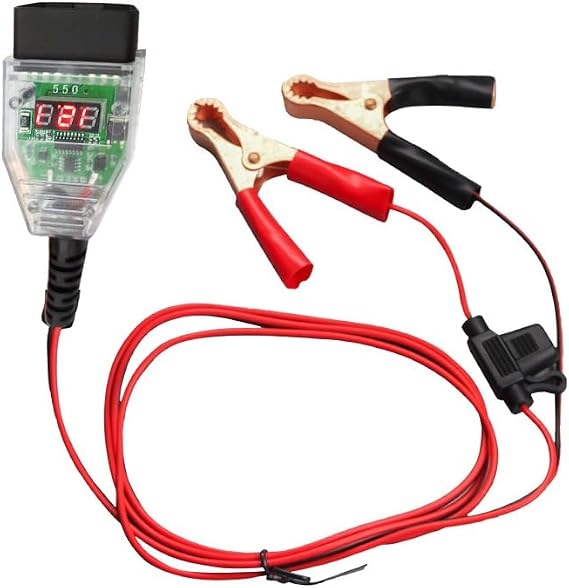 Car Memory Saver Protection Connector OBD2 Battery Change Saver Memory ECU Power Off Protector Replacement OBDII Battery