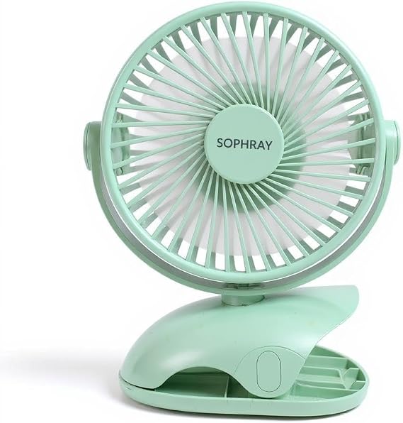 Fan for Bedroom, Table Air Circulator for Whole Room, 28db Low Noise, Quiet, 3 Speeds, Desk Fan for Office, Kitchen, Home