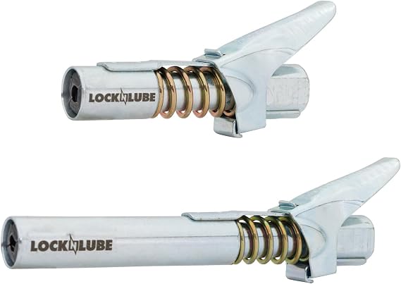 Regular and XL LockNLube Grease Couplers