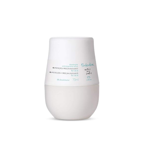 Natura - Linha Todo Dia (Flor de Lis) - Desodorante Antitranspirante Feminino Roll-On 70 Ml - (Natura - Every Day Collection - Antiperspirant Roll-on Deodorant For Women 2.36 Fl Oz)