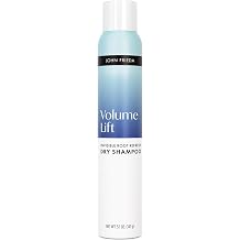 John Frieda Volumizing Dry Shampoo for Fine or Flat Hair, Oil Absorbing Root Lift Spray with No White Residue, Lightweight Volume, 5.1 Oz