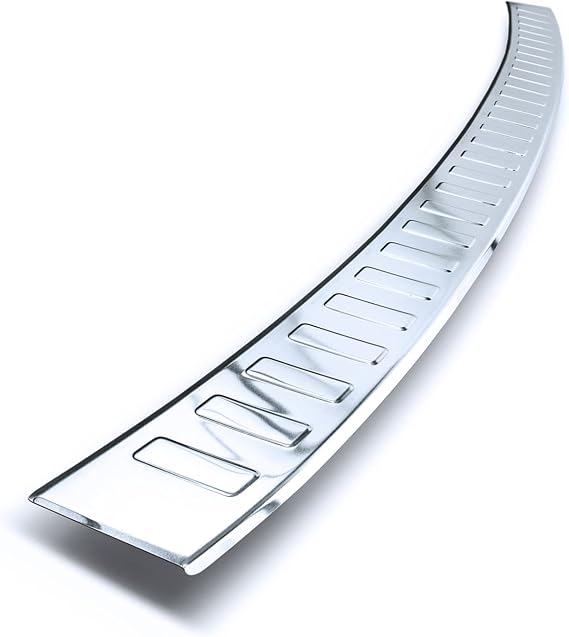 teileplus24 AL123 Loading Sill Protector Aluminium Compatible with Skoda Superb 3 Estate 2015-2018