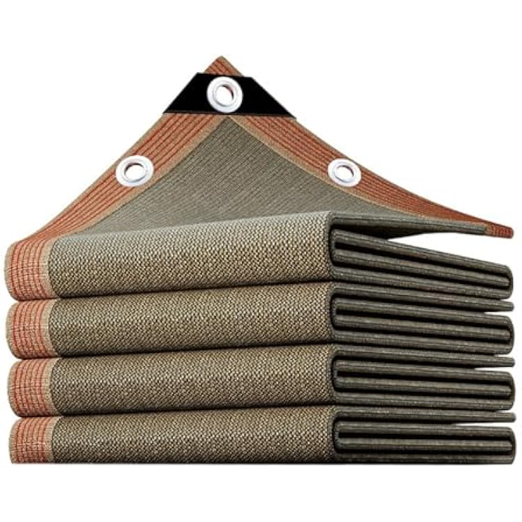90% Shade Cloth,Plants Heat Protection,Outdoor Sun Shade Cover,Resistant Netting Screen with Grommets Mesh Tarp for Pergola,Patio Plants,Chicken Coop,Garden,Outdoor,Backyard2x3m6.6x10ft
