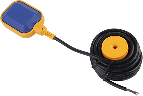 5M 16.4ft Cable Float Switch for Sump Pump,Water Level Controller with Microswitch and Adjustable Tether Length for Ground Water Bilge Pump and Water Tank
