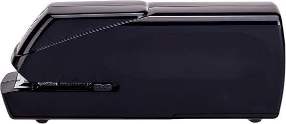 Electric Stapler Automatic Small Stapler Electric Portable Desk Stapler Heavy Duty Automatic Home Stapler Student Office Desk Desktop Stapler Portable Office Stapler Up to 20 Sheets Black