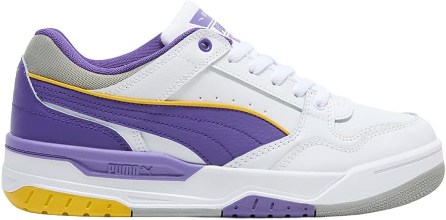 PUMA Mens Rebound Retro Lace Up Sneakers Shoes Casual