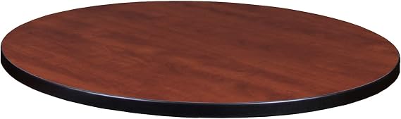 Regency Round Standard Table Top, 30-inch, Cherry/Maple