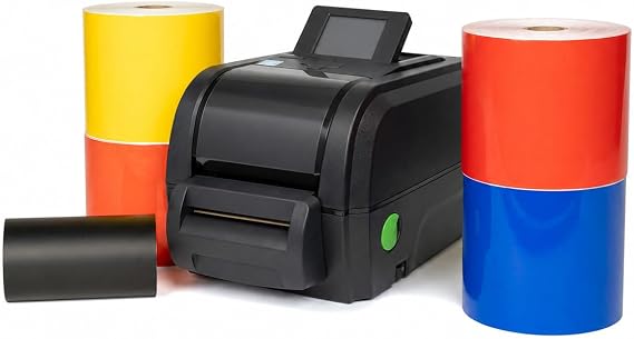 Industrial Label Printer with Supplies