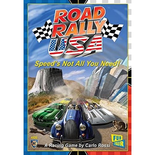 Mayfair Games Road Rally USA Board Game