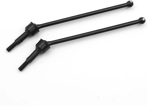 for Rlaarlo for Omni for Terminator 2pcs Steel Metal Drive Shaft CVD Driveshaft for 1/10 RC Car Upgrade Parts Accessories RC Car Repair Kit