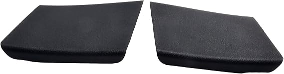 Black Abs Rear Trunk Taillight Repair Cover Cap Pair For Golf Mk6 Compatible With 5k6867657 5k6867658 Direct Replacement Inspection Plate Auto Part