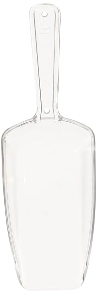 12 Clear Acrylic Plastic Kitchen Scoops Wedding Candy Dessert Buffet Scoops