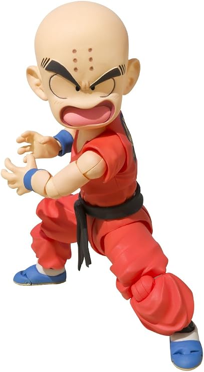 Tamashi Nations S.H. Figuarts Dragon Ball Krillin Boyth Approx. 3.9 inches 100 mm, ABS & PVC Pre-painted Action Figure