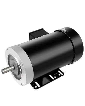2HP Electric Motor, Three Phase General Purpose Motor, 5/8" Shaft Diameter 4 Pole, 60HZ, 1750RPM, 230/460V