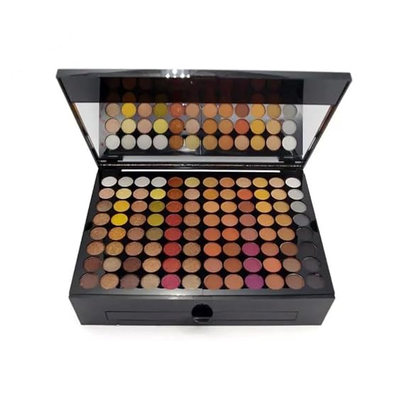 Color Piano Box Eye Shadow Palette Brush Waterproof Eyebrow Concealer Beauty Cosmetics Set