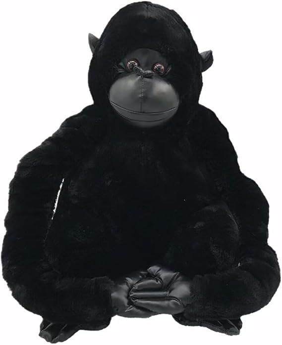 10" Chimpanzee Stuffed Animal, Plush Soft Gorilla Toy, Plush Doll Animal Toys, Interactive Plush Pillows Suitable for Children and Adults