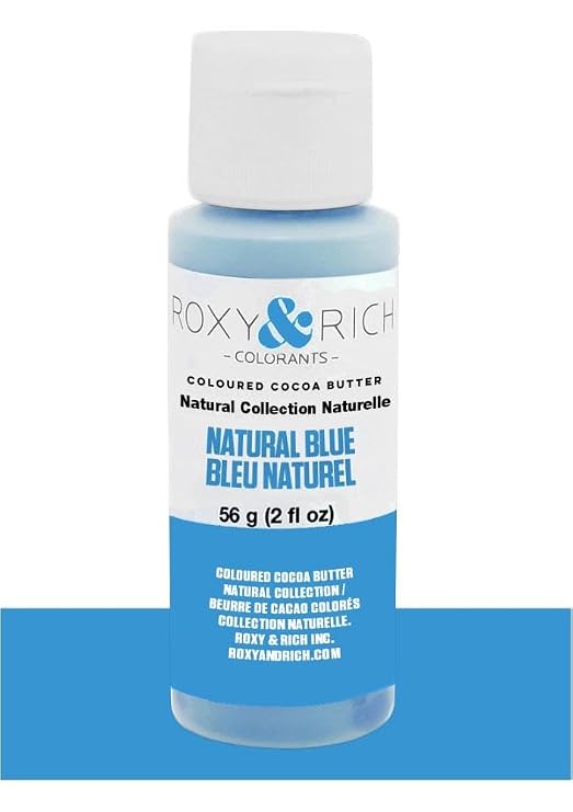 Roxy & Rich Natural Colored Cocoa Butter, 56 Grams Blue