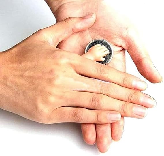 Little Hand Coin Disappeared Trick Toy Tools Close-Up Magic Show Props Stylish and Popular Joke Magic Coins Disappear Gimmicks Magic Kits Accessories