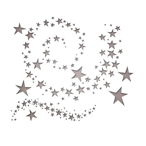 Sizzix Thinlits Dies Swirling Stars by Tim Holtz, 9-Pack, One Size, Multicolor - 663095