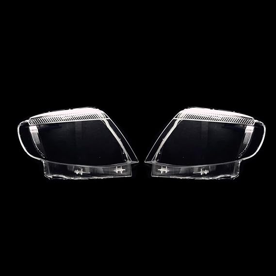 Car Headlight Cover Compatible with Ford Everest/Ford Ranger 2012 2013 2014 Transparent Lampshade Headlamp Shell Replace Original Head Light Lens