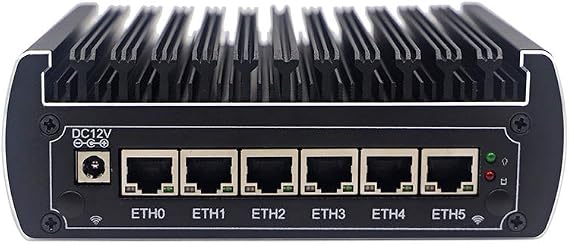 New Kaby Lake i7 7500U Firewall Micro Appliance, Mini PC, Nano PC, Router PC 4G 128G With 6 RJ45, AES-NI, HDMI USB3.0 COM, Pfsense OPNsense LEDE ESXI Openwrt DPDK Compatible
