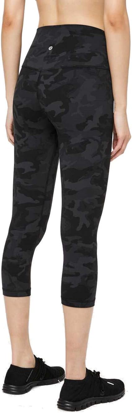 lululemon Align Crop 21" (Heritage 365 Camo Deep Coal, 14)