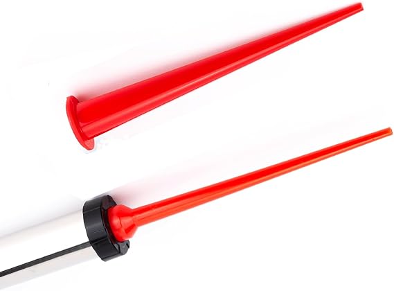 2 PCS Long Caulking Nozzles for Sausage Caulking Gun