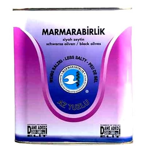 Marmarabirlik Low Salt Olives 11lb