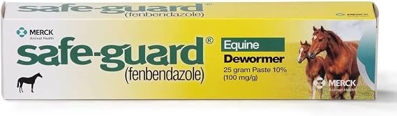 Safeguard Horse Dewormer - 25 Gm, Yellow, 001-809814