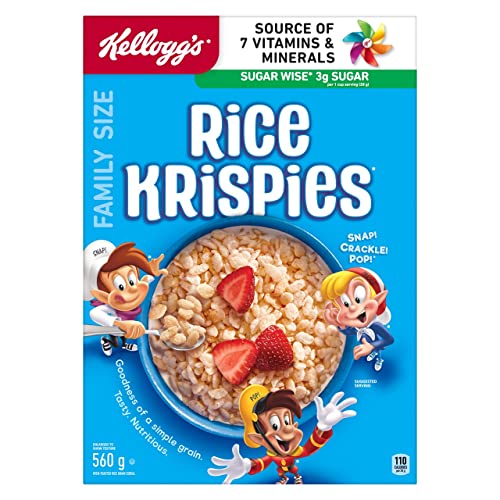 Kelloggs Rice Krispies Cereal Family Size 560g
