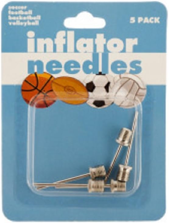 Inflating Needles, Silver - 5 pack
