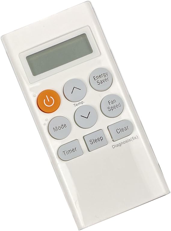 Ergonomic Replacement Controller For LW1222IVSM Air Conditioners AKB73598009 Universally Application Proof Housing Remote Control Replacement