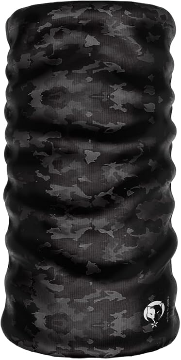 e tactical ® DeBuff Collar Camouflage Black Neckbandana