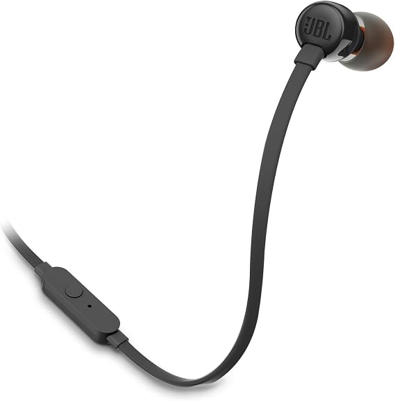 JBL T110, Headphone, CT, IE, Black