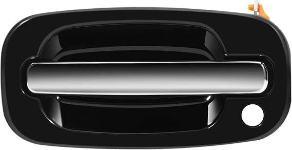 LUJUNTEC Exterior Door Handle Fit for Cadillac for Escalade ESV 2002-2006 | Front Driver Side Handle|Replacement For Cadillac For Escalade 2002-2006|Replace OE:15745149|Chrome 1pc