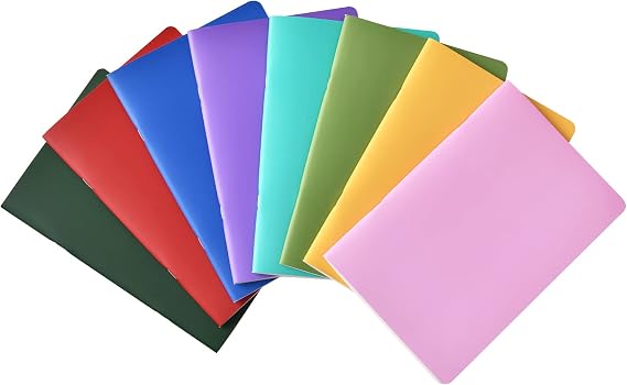 Notebook A5 - A5 Notebook with Premium Paper, Pack of 8, Classic Writing A5 Notebook Journal, 5.4" X 8.3", Colorful | Classic Writing A5 Notebook Journal, 5.4" X 8.3", Colorful