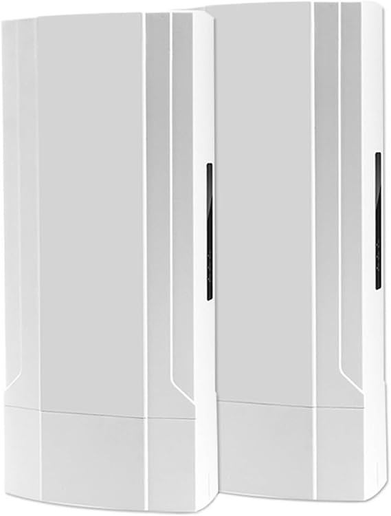1200Mbps WiFi Repeater 2Pack Outdoor 2.4&5.8G Wi Fi Router 5KM Point To Wireless Bridge High Power WIFI Extender Wider Coverage