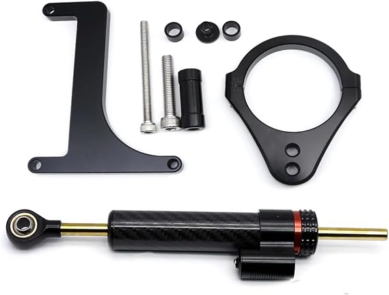 for Inokim OX Sub13 Electric Scooter CNC Aluminum Stabilizer Steering Damper Shock Absorber Mounting Kit Bracket Set Accessories(B)