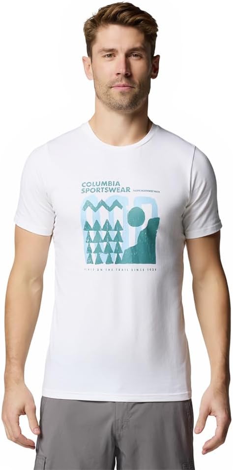 Columbia Men's Sun Trek Short Sleeve Graphic Tee Technical Short Sleeve T-Shirt (Pack of 1)