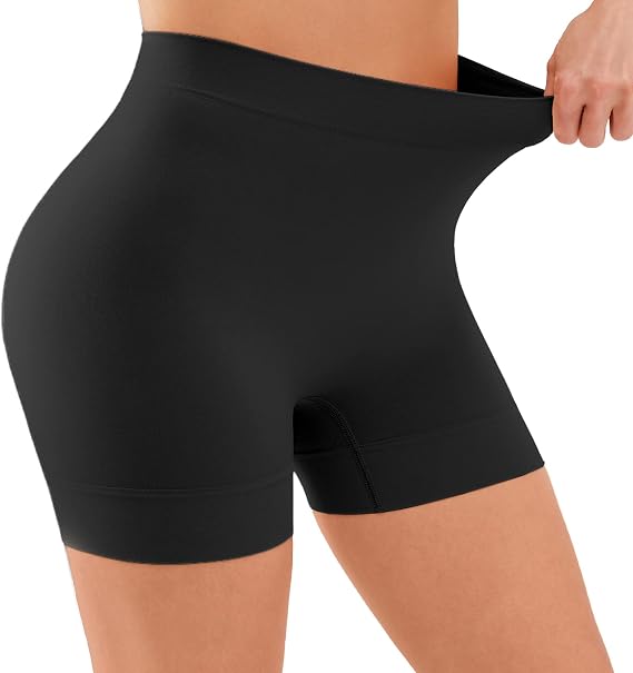 YADIFEN Slip Shorts for Under Dresses, Smooth Boyshort Panties for Women Anti Chafing Underwear Seamless Yoga Shorts