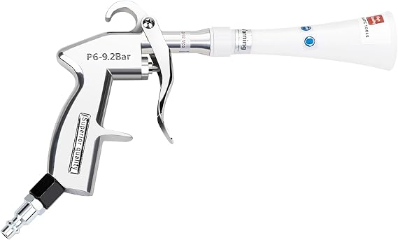 Hromee Car Detailing Cleaning Gun with High Flow Air Nozzle, Air Blower Gun Blasts Dirt and Dust Use with Air Compressor