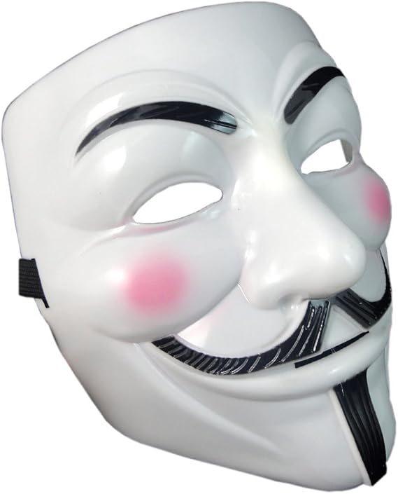 OnceAll V for Vendetta Guy Fawkes Face Mask Fancy Halloween Cosplay