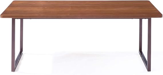 TransDeco coffee table 47" Walnut/Brown