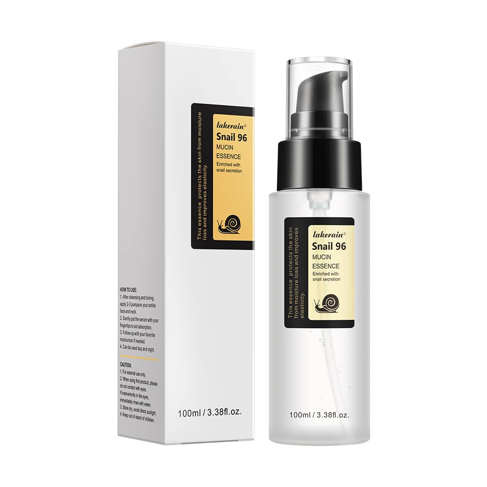Snail Mucin Serum,Advanced Snail 96 Mucin Power Essence,snail Mucin,snail 96,Soothe And Calm The Skin,Hydration And Moisture,Improve Skin Vitality -100ml