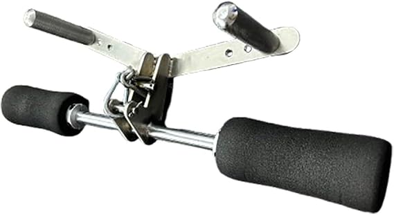 Bicep Curl Tricep Press Down Bar Cable Attachments for Gym, Professional Bicep Tricep Hammer Curl Bar Ergonomic Cable Machine Handles Pulley System Workout Accessories