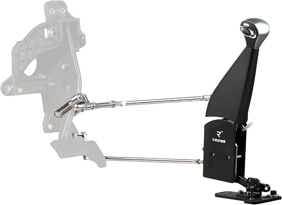 Hand Controls for Disabled Drivers,Universal Handicap Driving Hand Controls with Steering Wheel Spinners,Drill-Free Labor-Saving Car Driving Assist Lever Suitable for 99% Vehicle Models (dl-03)