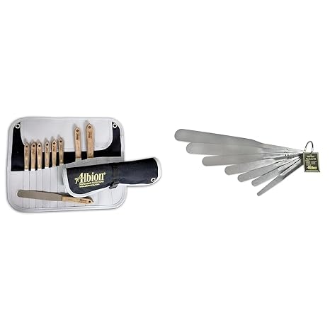 Albion Engineering Classic Spatula and Streamline Caulk Spatula Set