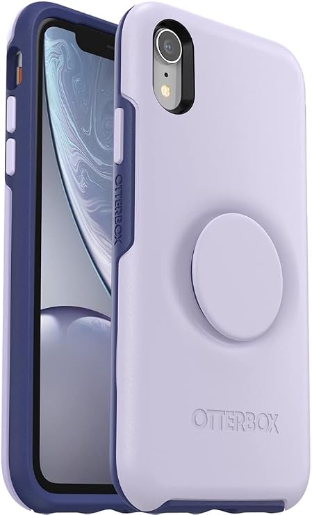 OtterBox + Pop Symmetry Series Case for iPhone XR (NOT X/Xs/Xs Max) Non-Retail Packaging - Lilac Dusk