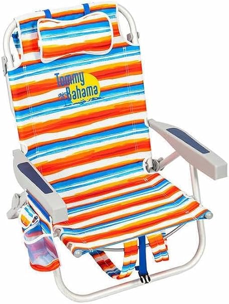 Tommy Bahama Backpack Cooler Beach Chairs - Sunset MS